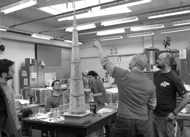 Workshop with Milennium tower 640x461