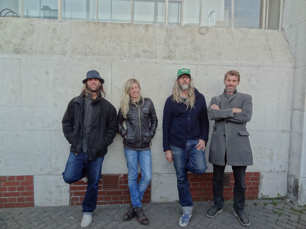 Left to right: Gary Stringer, Amy Newton, Jack Bessant and Dominic Greensmith